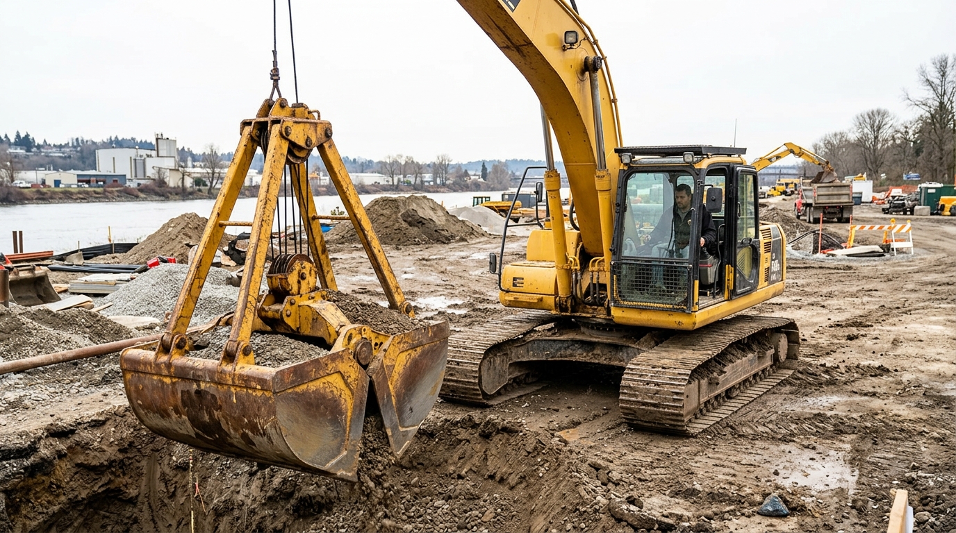 claim shell excavator 202604231908